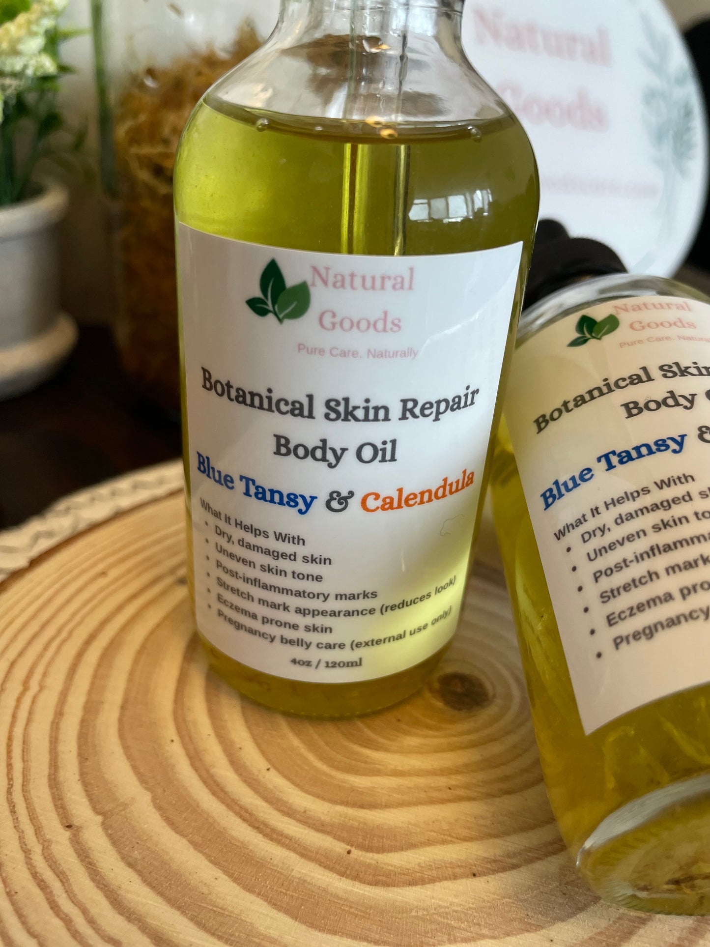 Botanical Skin Repair Body Oil 4oz/120ml